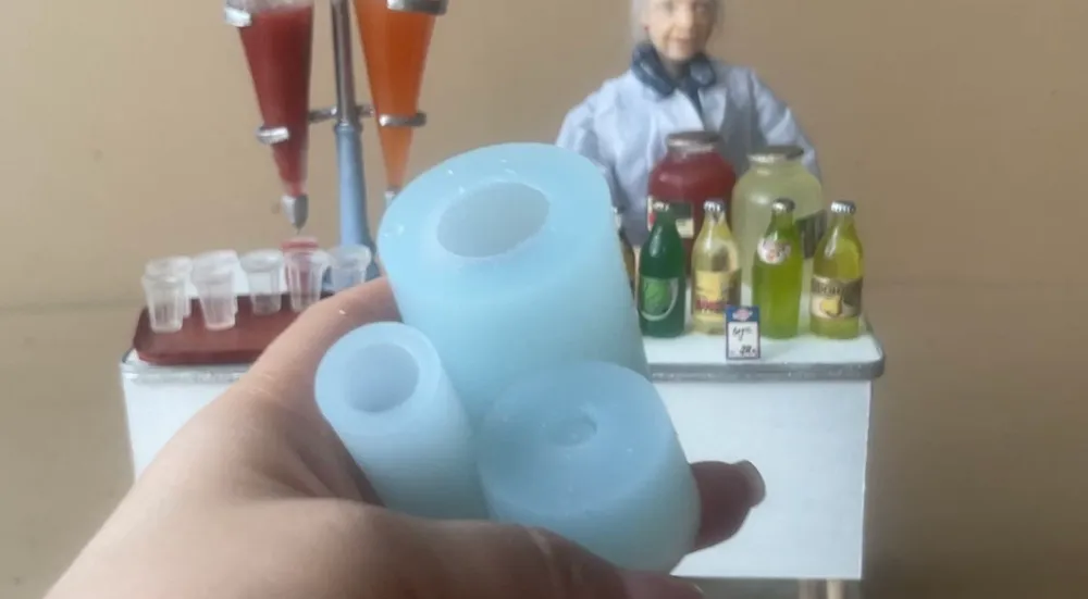 Молд для миниатюры Реалистичная бутылка лимонада