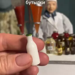 Молд реалистичная бутылка молока 1 л